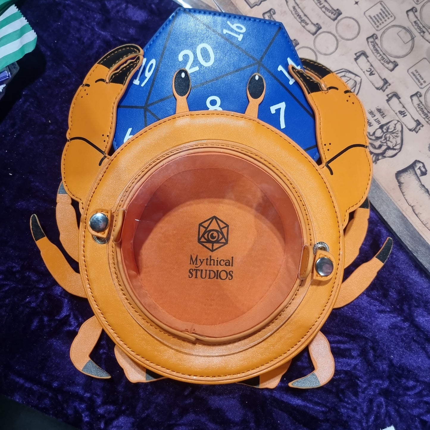 Crabby Dice Tray