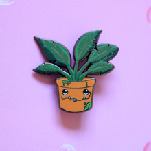 Cargar imagen en el visor de la galería, Monstera Mimic Enamel Pin