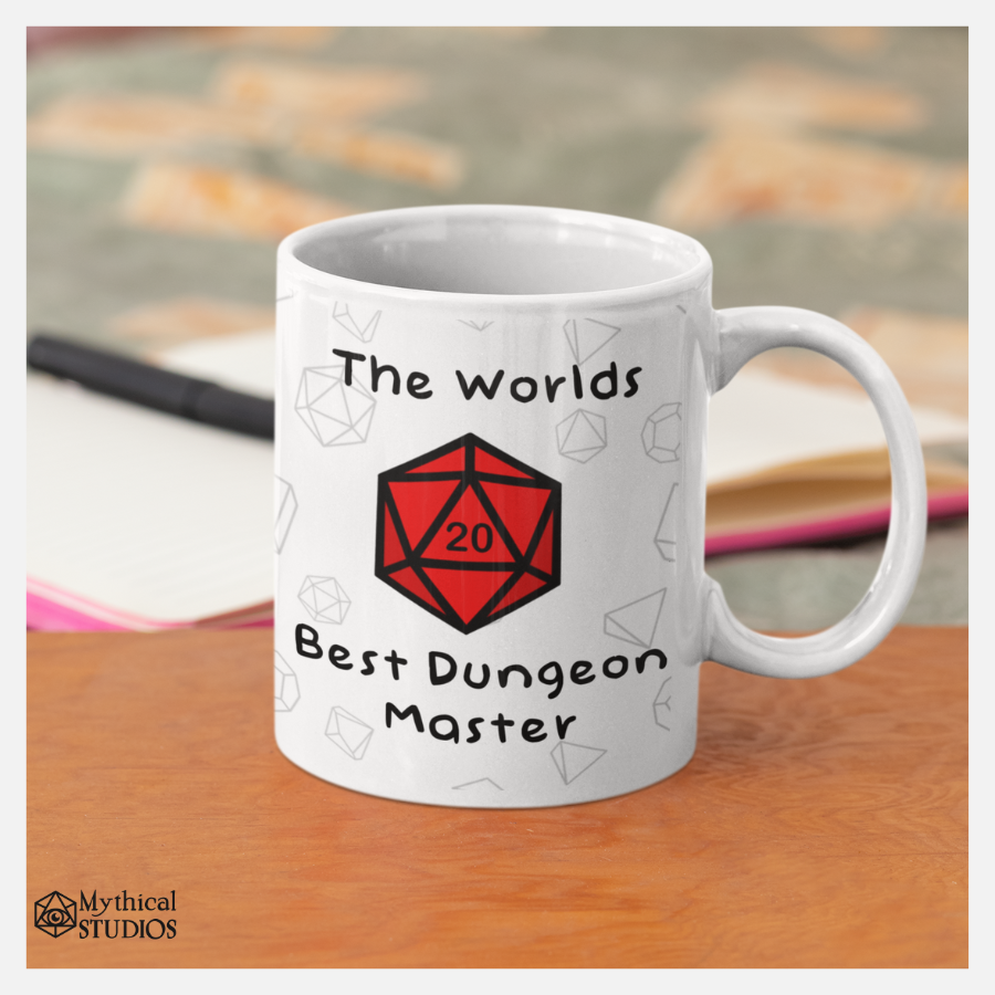 the worlds best dm mug