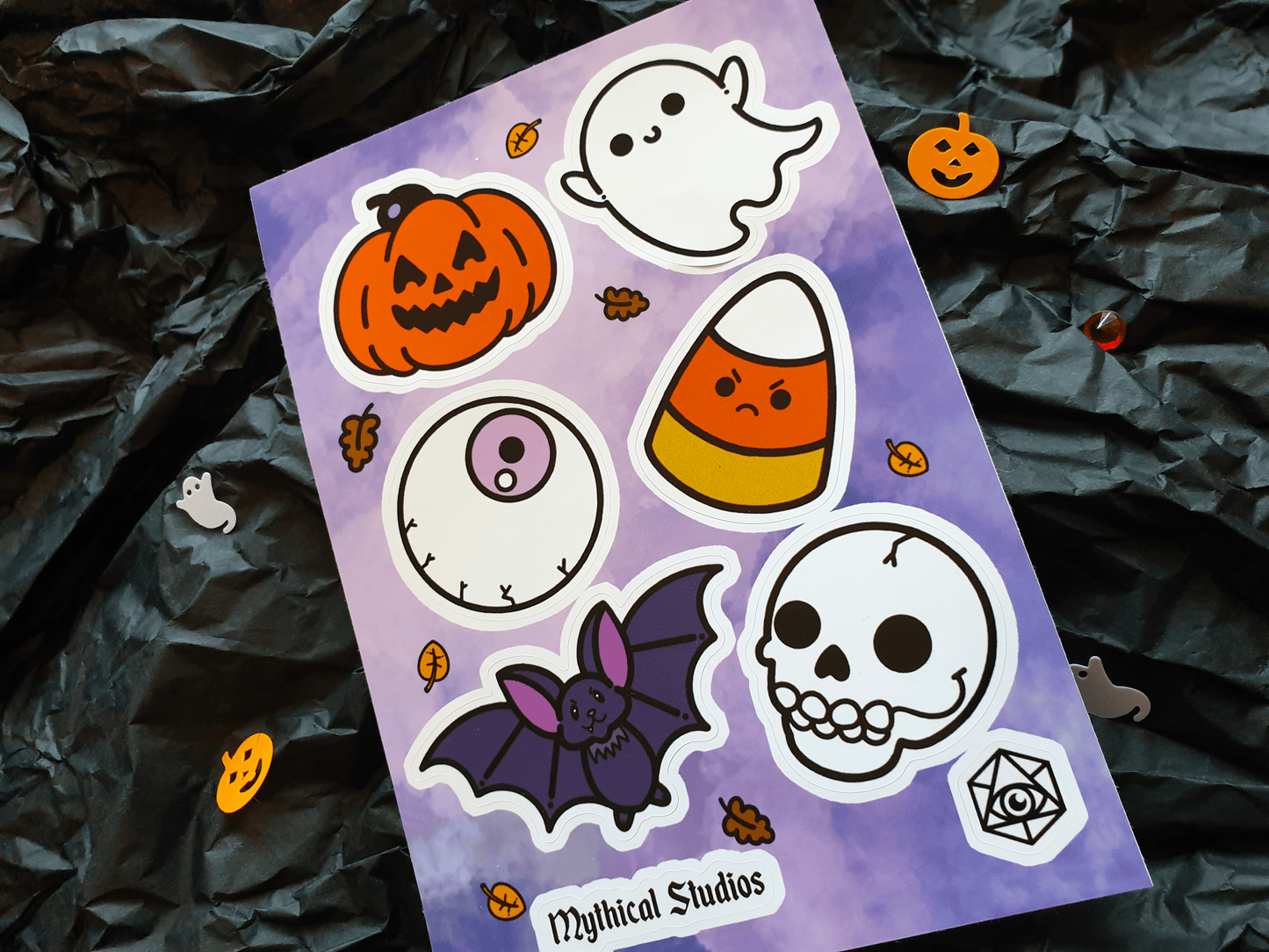 spooky sticker sheet!