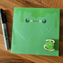 Cargar imagen en el visor de la galería, gelatinous notepad! 50 page notepad!
