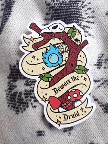 druid sticker!