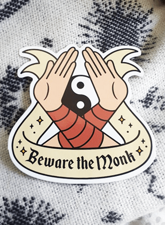 monk sticker!