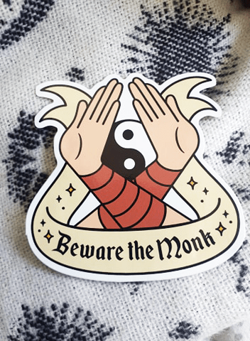 monk sticker!