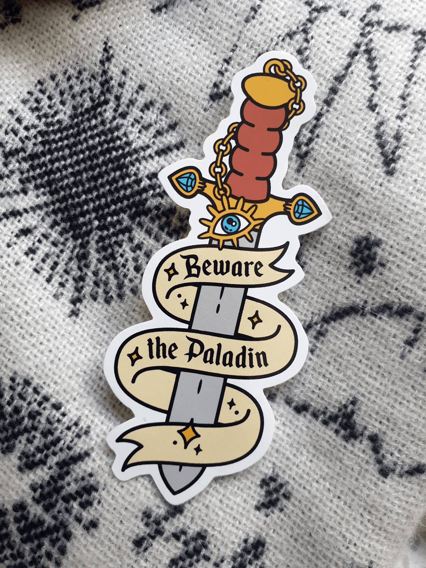 paladin sticker!