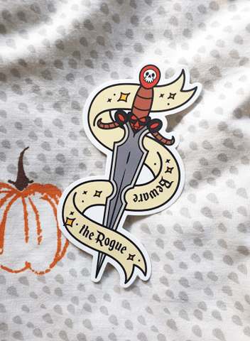 rogue sticker!