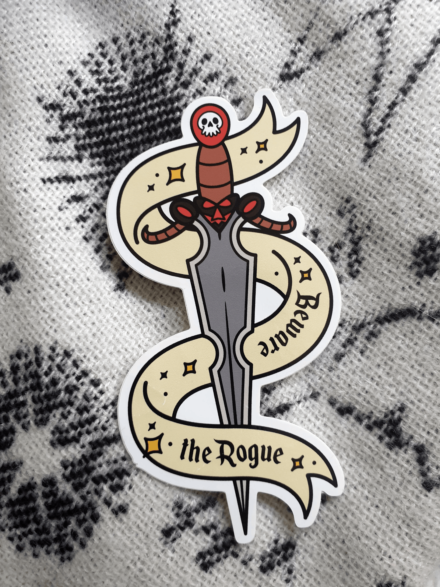 rogue sticker!