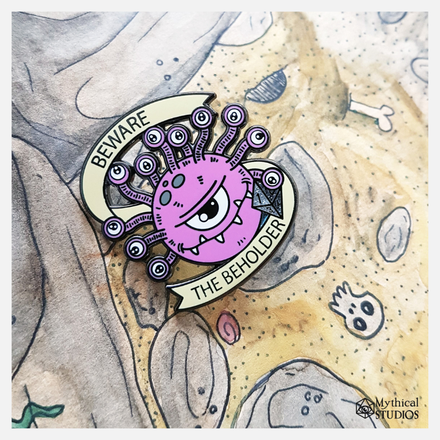 ⋆glitter⋆ behold the enamel pin!