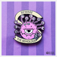 Load image into Gallery viewer, ⋆glitter⋆ behold the enamel pin!