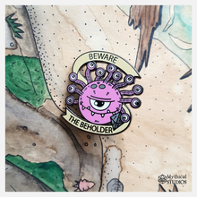 Load image into Gallery viewer, behold the enamel pin