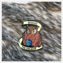 Cargar imagen en el visor de la galería, owlbear enamel pin