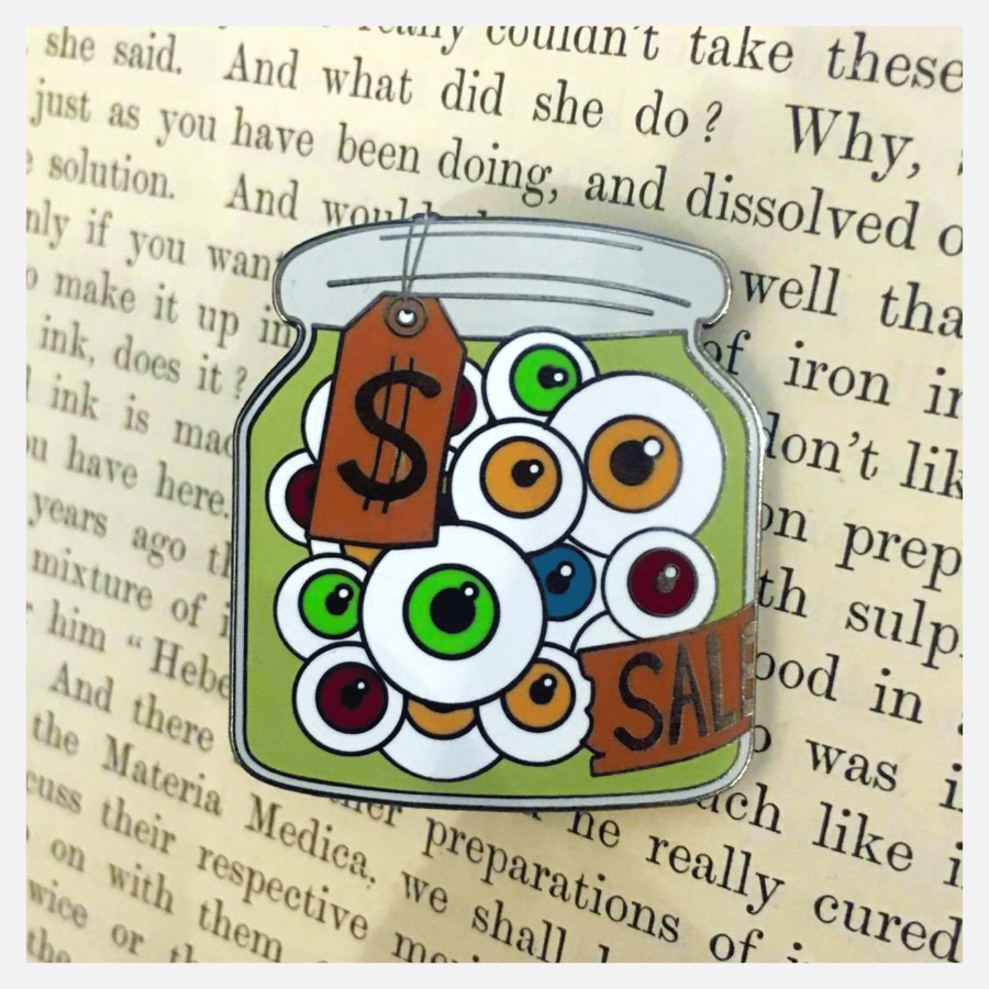 eyeballs jar pin