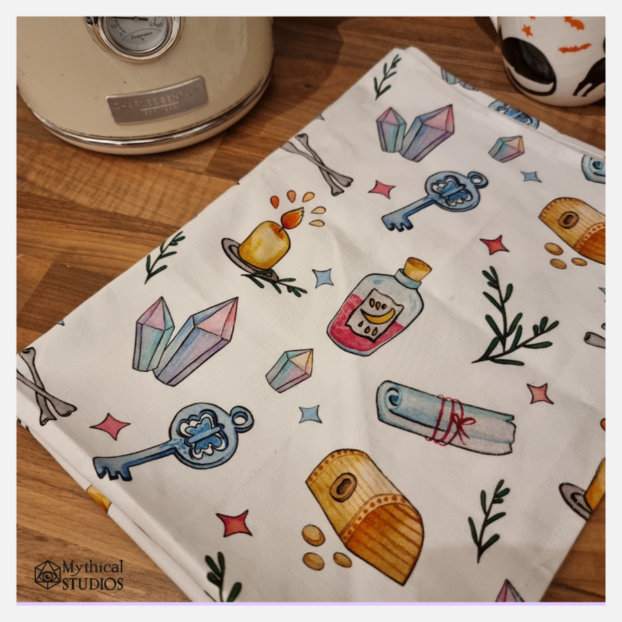home brewer tea towel