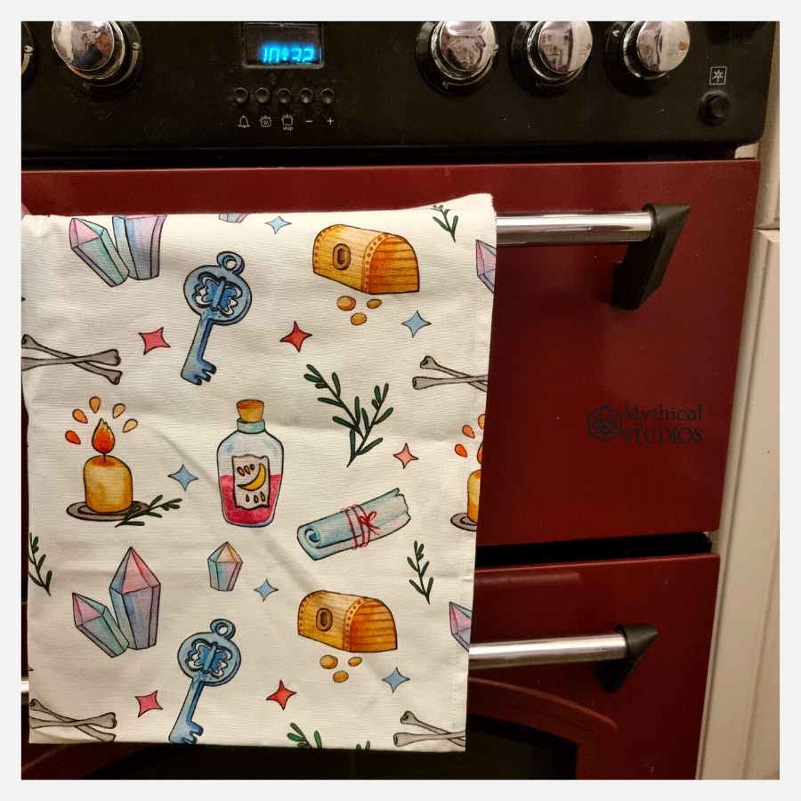 home brewer tea towel