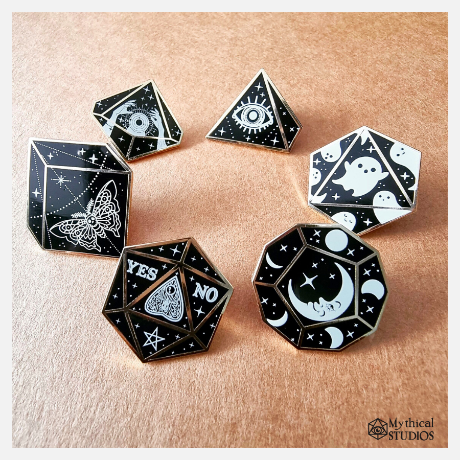 d4- "all seeing" pin