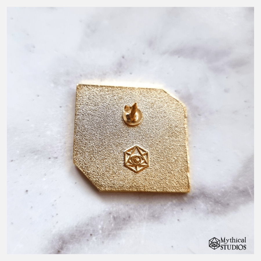 d6 "death head" pin