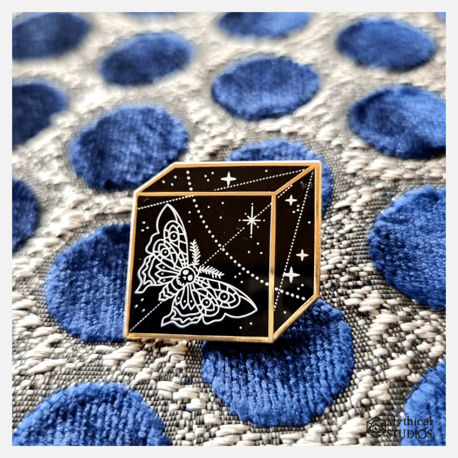 d6 "death head" pin
