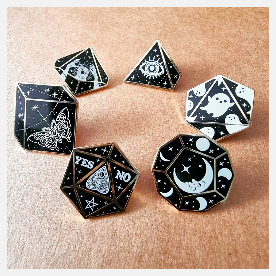 d20 ouija! pin