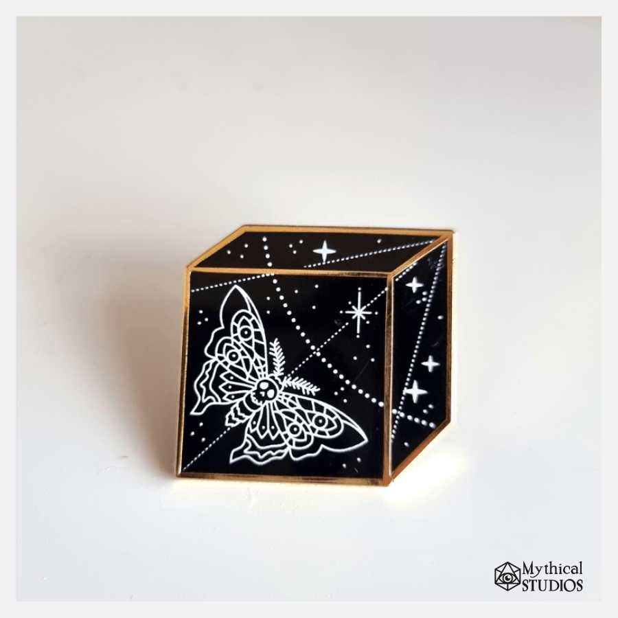 d6 "death head" pin