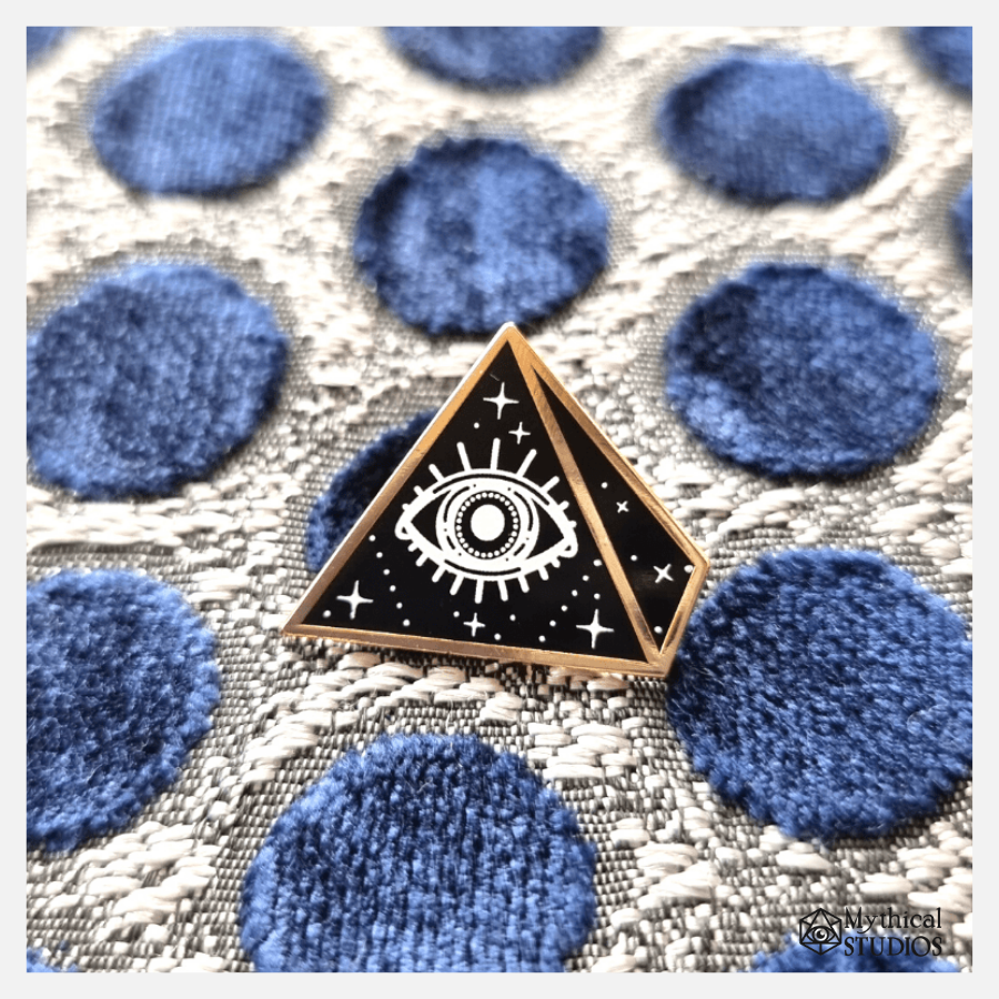 d4- "all seeing" pin