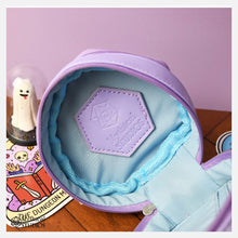 Load image into Gallery viewer, purple dice ita coin purse!