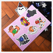 Cargar imagen en el visor de la galería, familiar creatures sticker sheet!