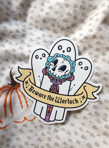 warlock sticker!
