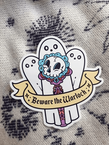 warlock sticker!