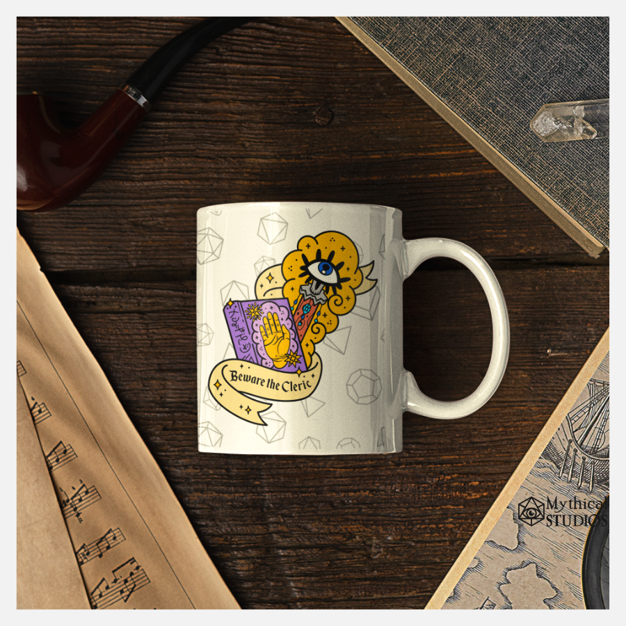 beware the cleric mug