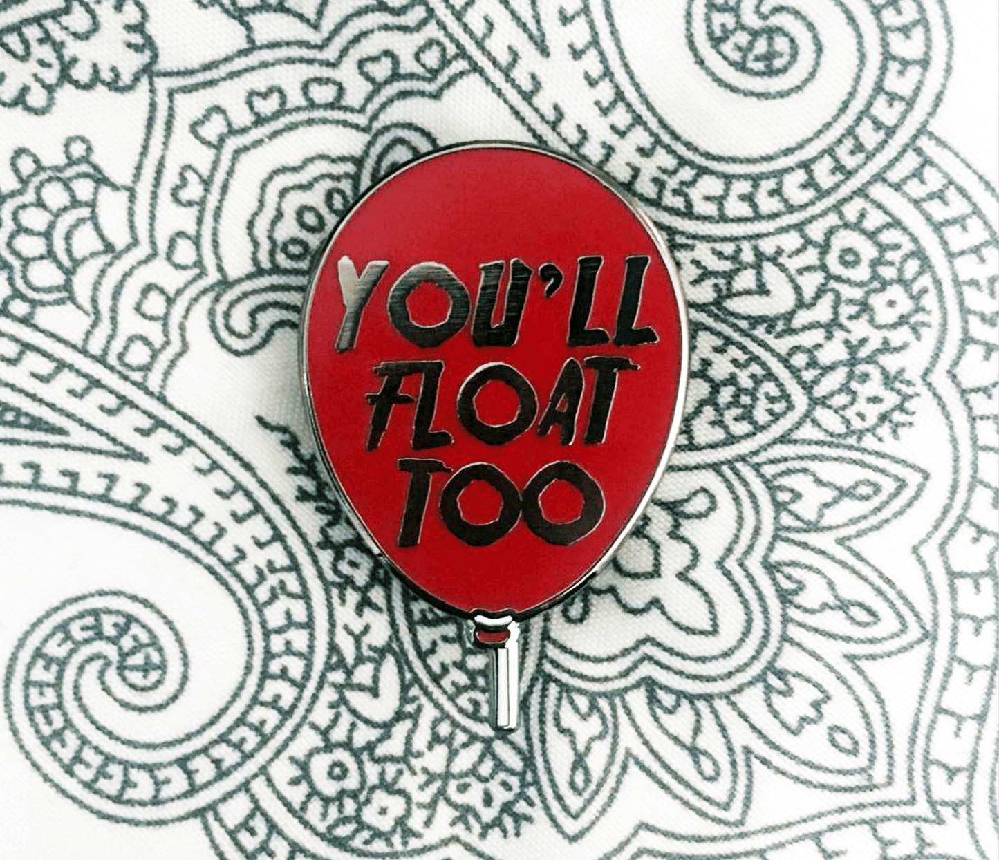 it balloon enamel pin