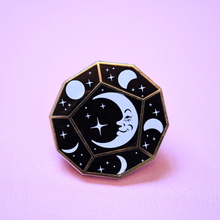Load image into Gallery viewer, Mystic Moon Phases Enamel Pin
