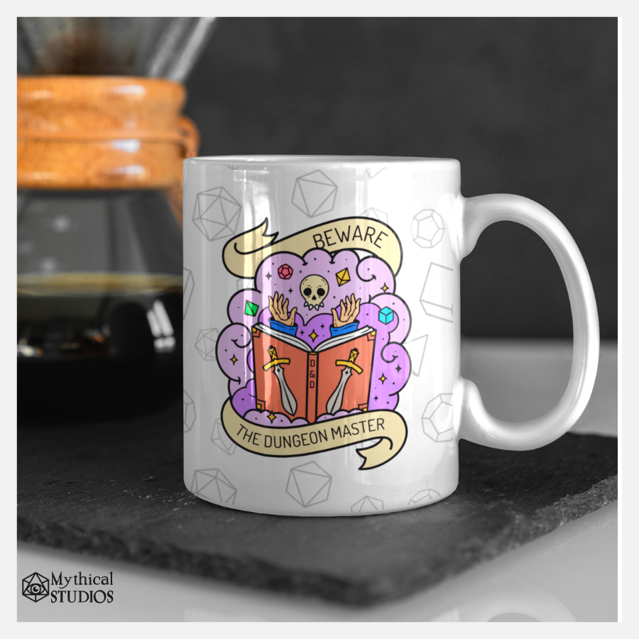 beware the dungeon master mug