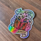 holographic dungeon master sticker!