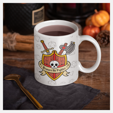 Load image into Gallery viewer, beware the fighter mug
