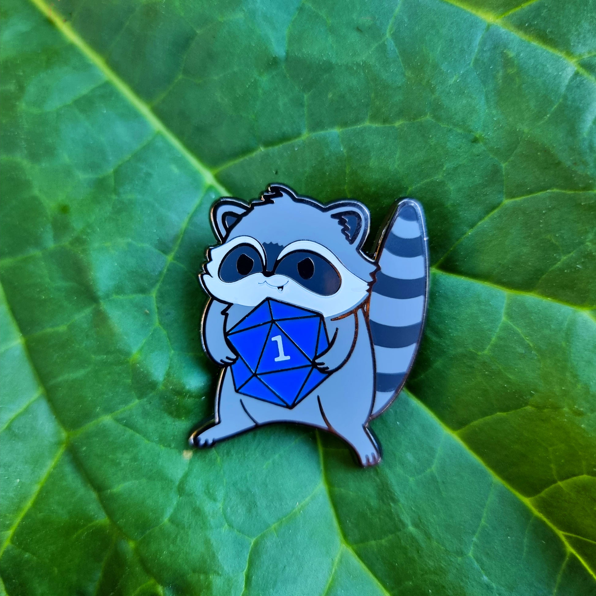 crittercal raccoon pin