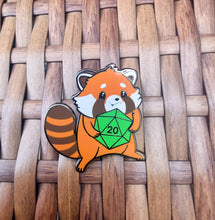 Load image into Gallery viewer, crittercal red panda pin

