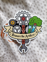 Load image into Gallery viewer, artificer sticker!
