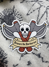 Load image into Gallery viewer, barbarian sticker!
