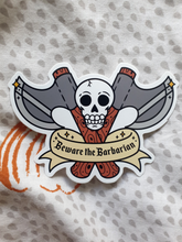Load image into Gallery viewer, barbarian sticker!
