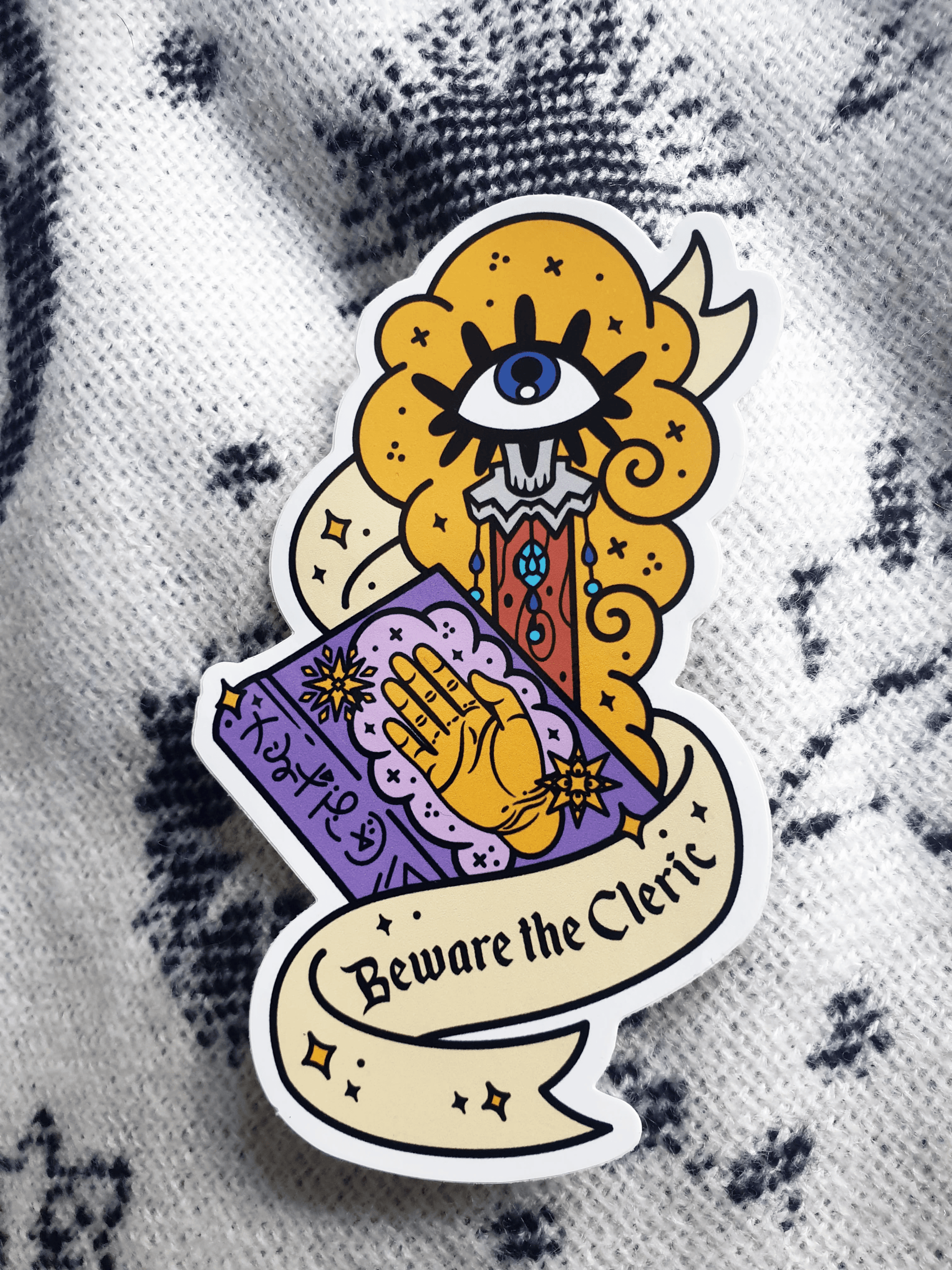 cleric sticker!