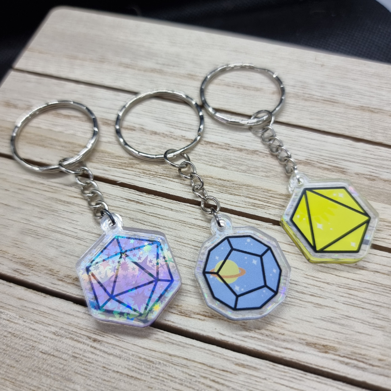 Holographic keyring 2025