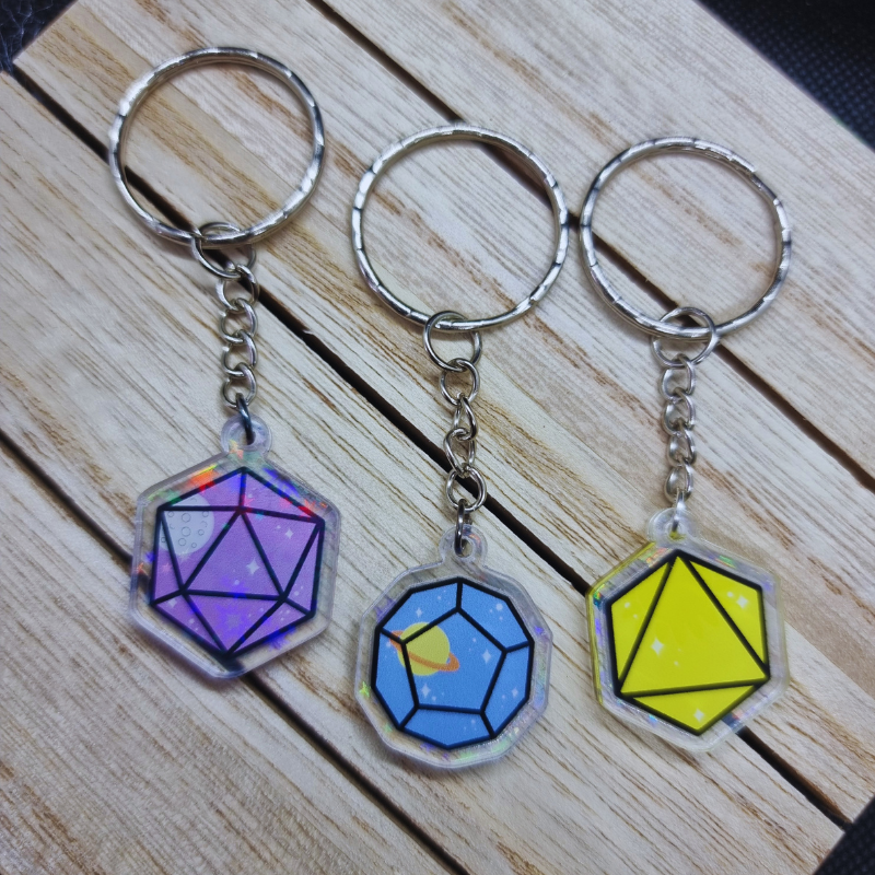 D20 keyring 2025