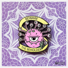 Load image into Gallery viewer, ⋆glitter⋆ behold the enamel pin!
