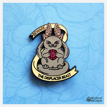 Load image into Gallery viewer, ⋆glitter⋆ displaced kitty pin
