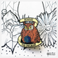 ⋆glitter⋆ owlbear pin