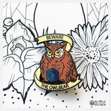 Cargar imagen en el visor de la galería, ⋆glitter⋆ owlbear pin
