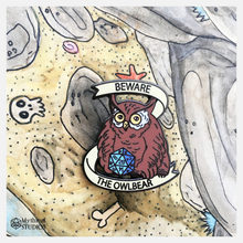 Cargar imagen en el visor de la galería, owlbear enamel pin
