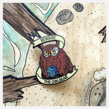 Cargar imagen en el visor de la galería, owlbear enamel pin
