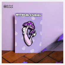Cargar imagen en el visor de la galería, ghostly shrooms pin
