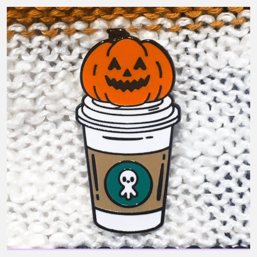 pumpkin spiced latte pin